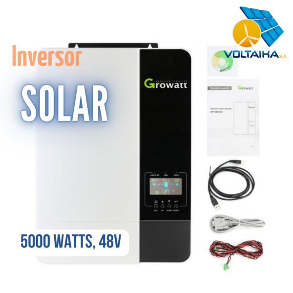 El Inversor Solar Growatt SPF-5000ES-48V 